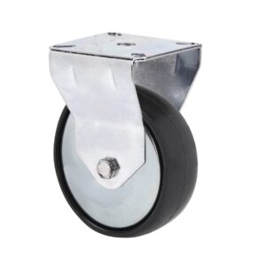 Rueda poliamida negra fija Alex diametro 50 mm. TW0316 - Imagen 1